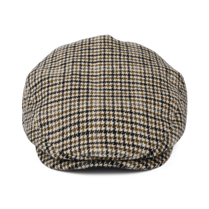 Gorra plana Hooligan pata de gallo de Brixton - Blanco Roto-Arena