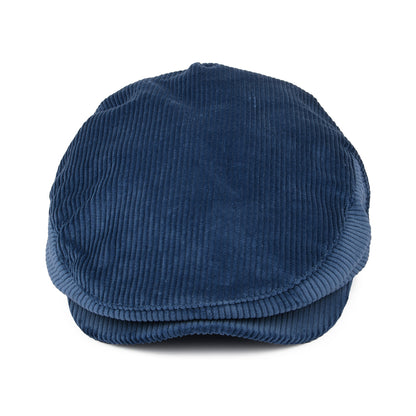 Gorra plana Hooligan de pana de Brixton - Azul