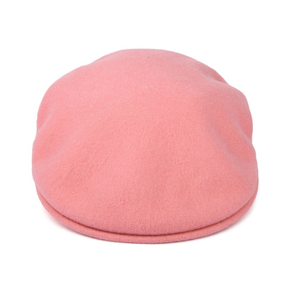 Gorra plana 504 de lana de Kangol - Rosa