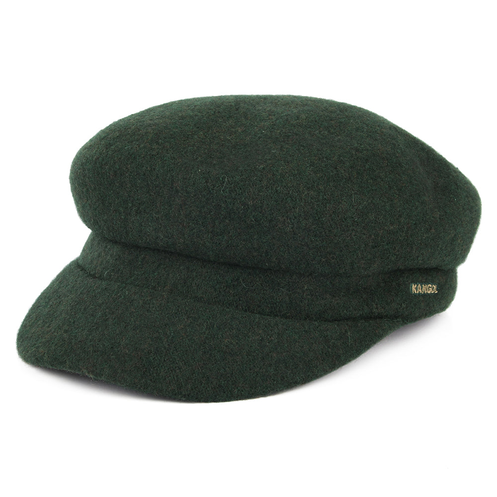 Gorra Enfield de lana de Kangol - Bosque