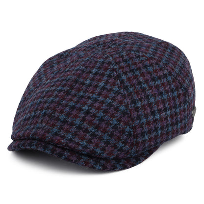 Gorra Newsboy Furman de lana pata de gallo de Bailey - Múltiples tonalidades azules