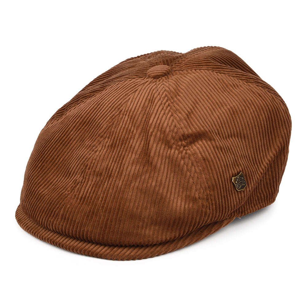 Gorra Newsboy Hudson de pana de pana de Failsworth - Tofe