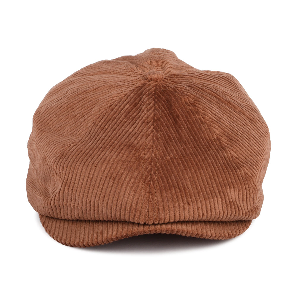 Gorra Newsboy Brood de pana de Brixton - Caramelo