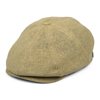 Gorra Newsboy Brood Lightweight X Snap de paja de Brixton - Natural