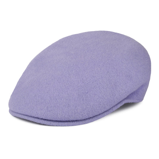 Gorra plana 504 de lana de Kangol - Lavanda