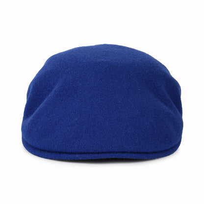 Gorra plana 504 de lana de Kangol - Azul Medio