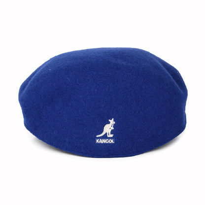 Gorra plana 504 de lana de Kangol - Azul Medio