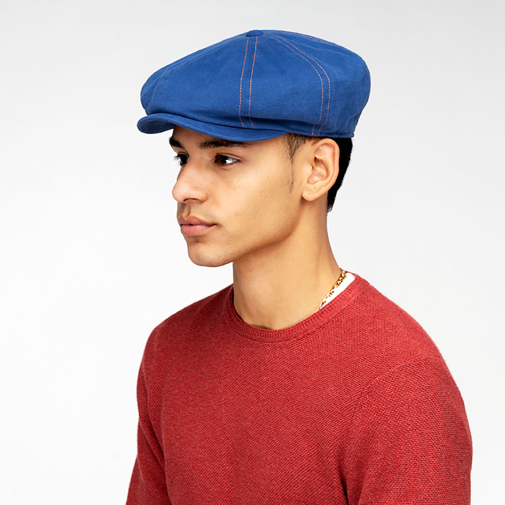 Gorra Newsboy Heavy Washed de Kangol - Azul