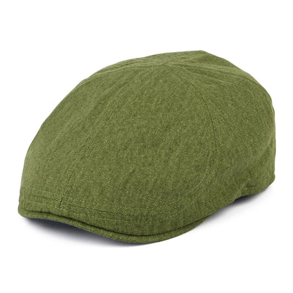 Gorra plana Porto Ornitorrinco de algodón de Failsworth - Verde-Verde Azulado