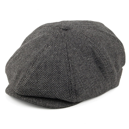 Gorra Newsboy Classic Brood diseño de espiga de Brixton - Gris