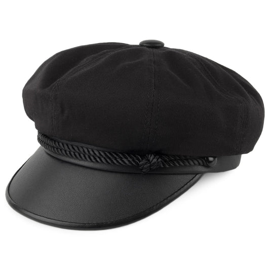 Gorra Canvas Brando de New York Hat Company - Negro