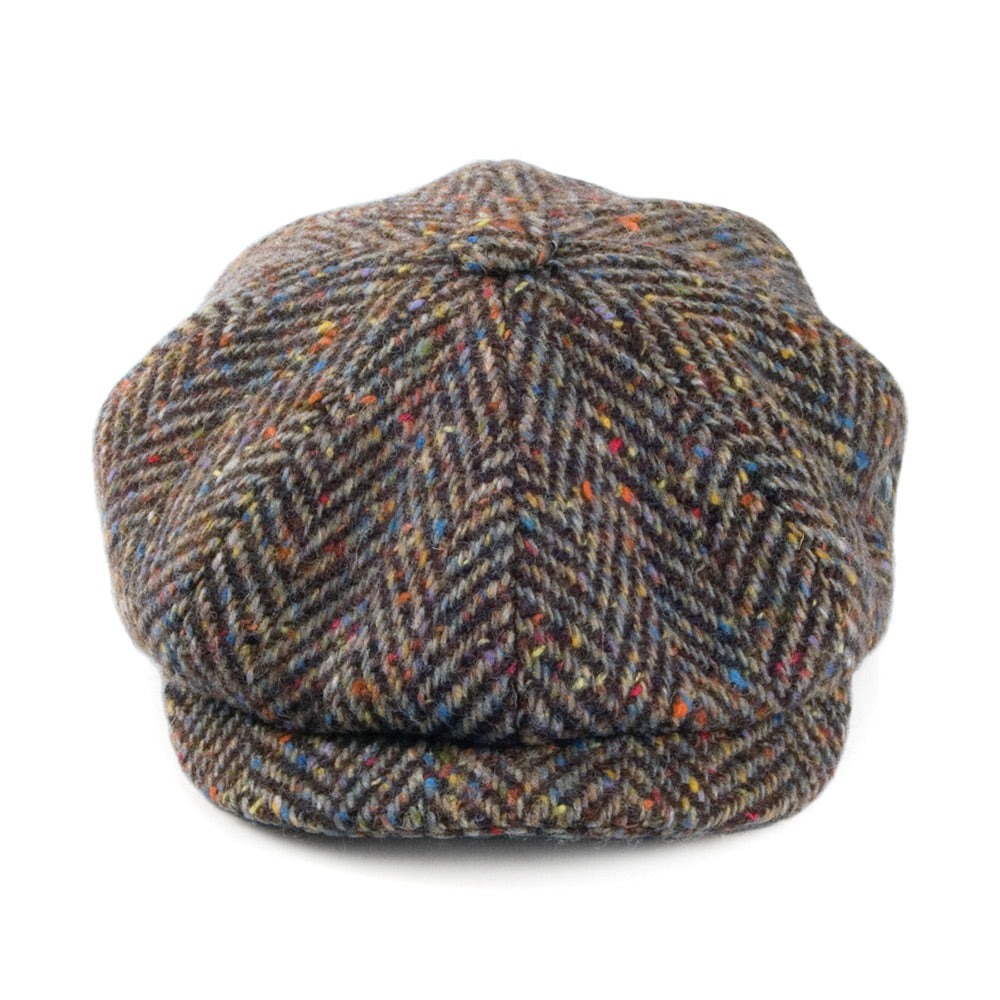 Gorra Newsboy Tweed Donegal de City Sport - Marrón-Beige Arena