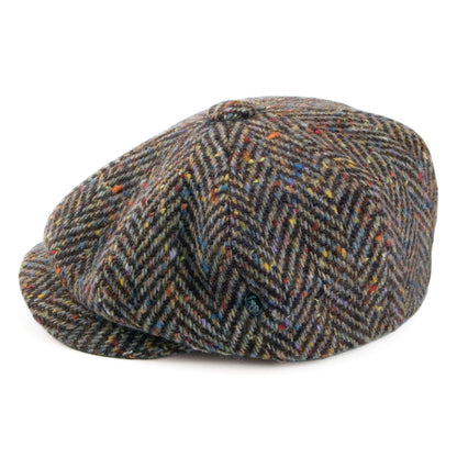 Gorra Newsboy Tweed Donegal de City Sport - Marrón-Beige Arena