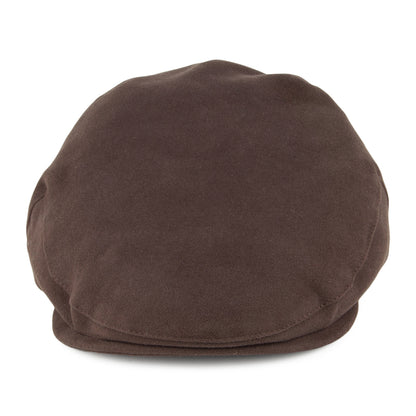 Gorra plana de tela suave de algodón de Christys Hats - Marrón