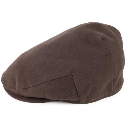 Gorra plana de tela suave de algodón de Christys Hats - Marrón