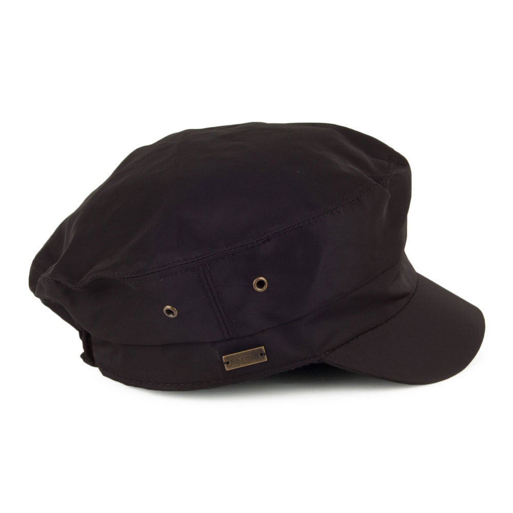 Gorra de pescador Lieutenant resistente al agua de Betmar - Negro