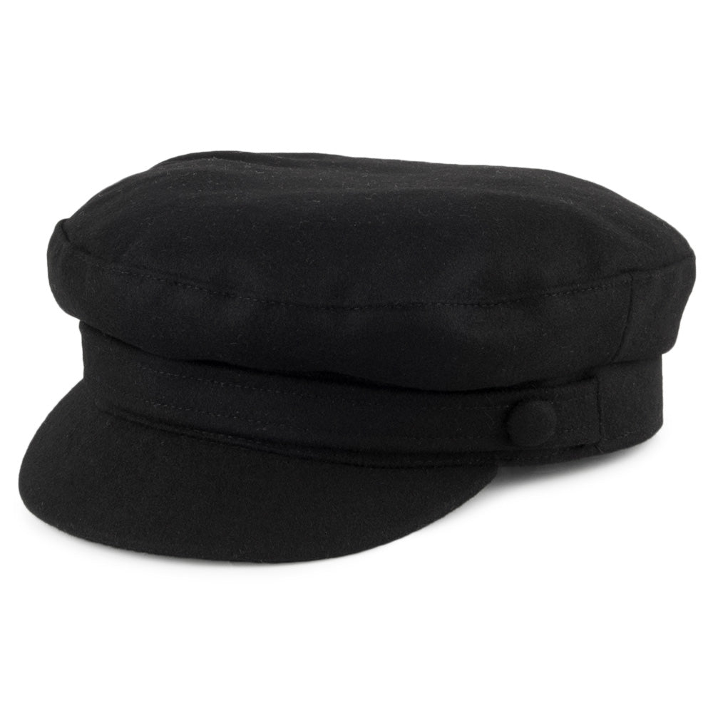 Gorra marinera Marinero de melton de Failsworth - Negro