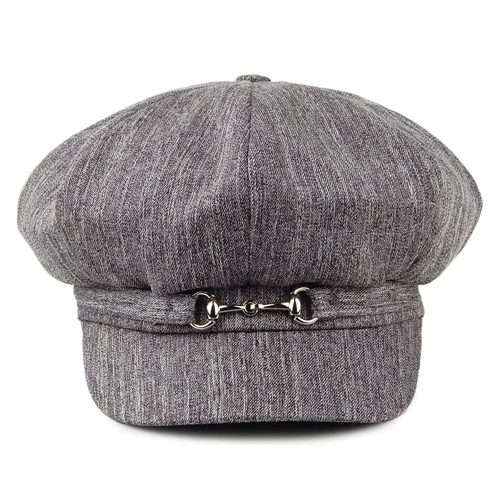 Gorra Baker Boy Jocelyn de Betmar - Negro-Blanco