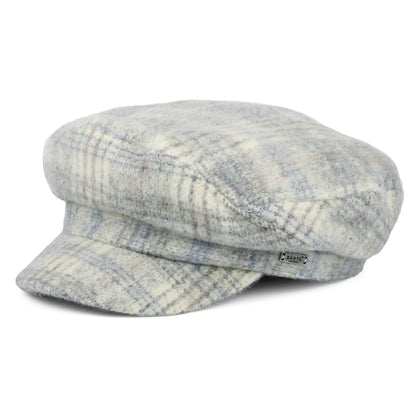 Gorra marinera Giana de mezcla de lana a cuadros de Barts - Trigo