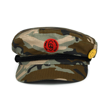 Gorra marinera de algodón de Brixton - Camuflaje