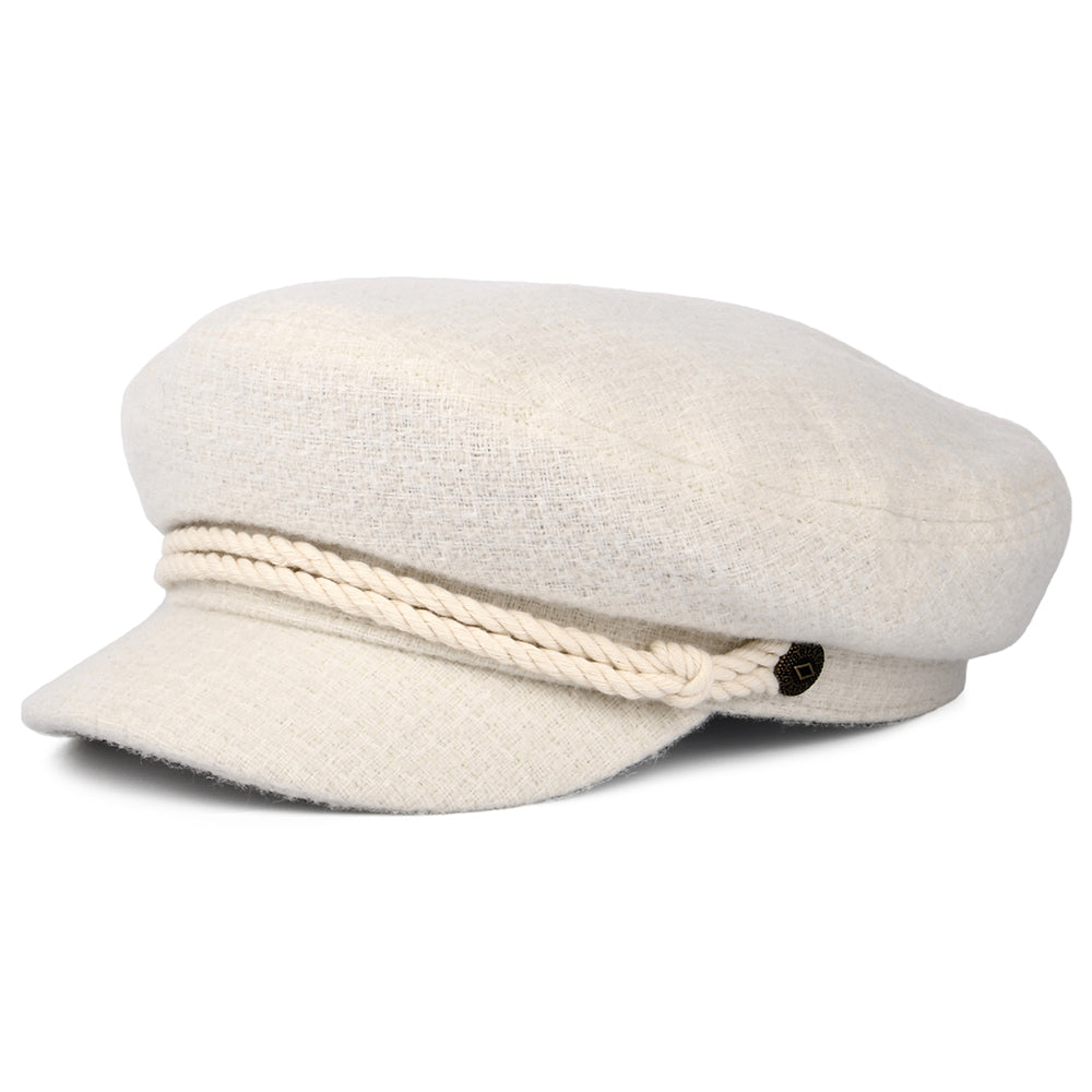 Gorra marinera Boucle de Brixton - Blanco Roto