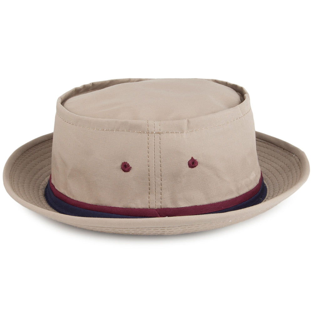 Sombrero de pescador plegable de Dorfman-Pacific - Beige Arena