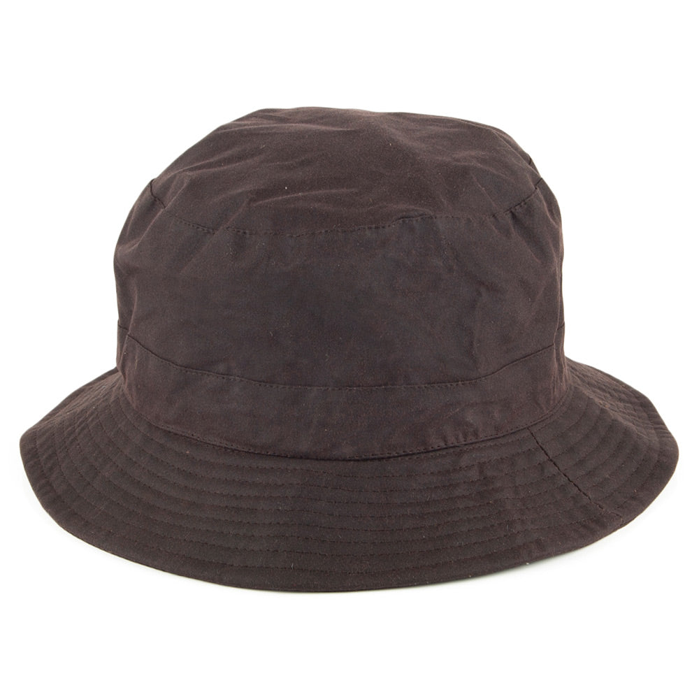 Sombrero pescador de algodón impermeable Jaxon & James - Marrón