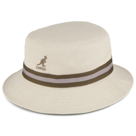 Sombrero de pescador Stripe Lahinch de Kangol - Beige