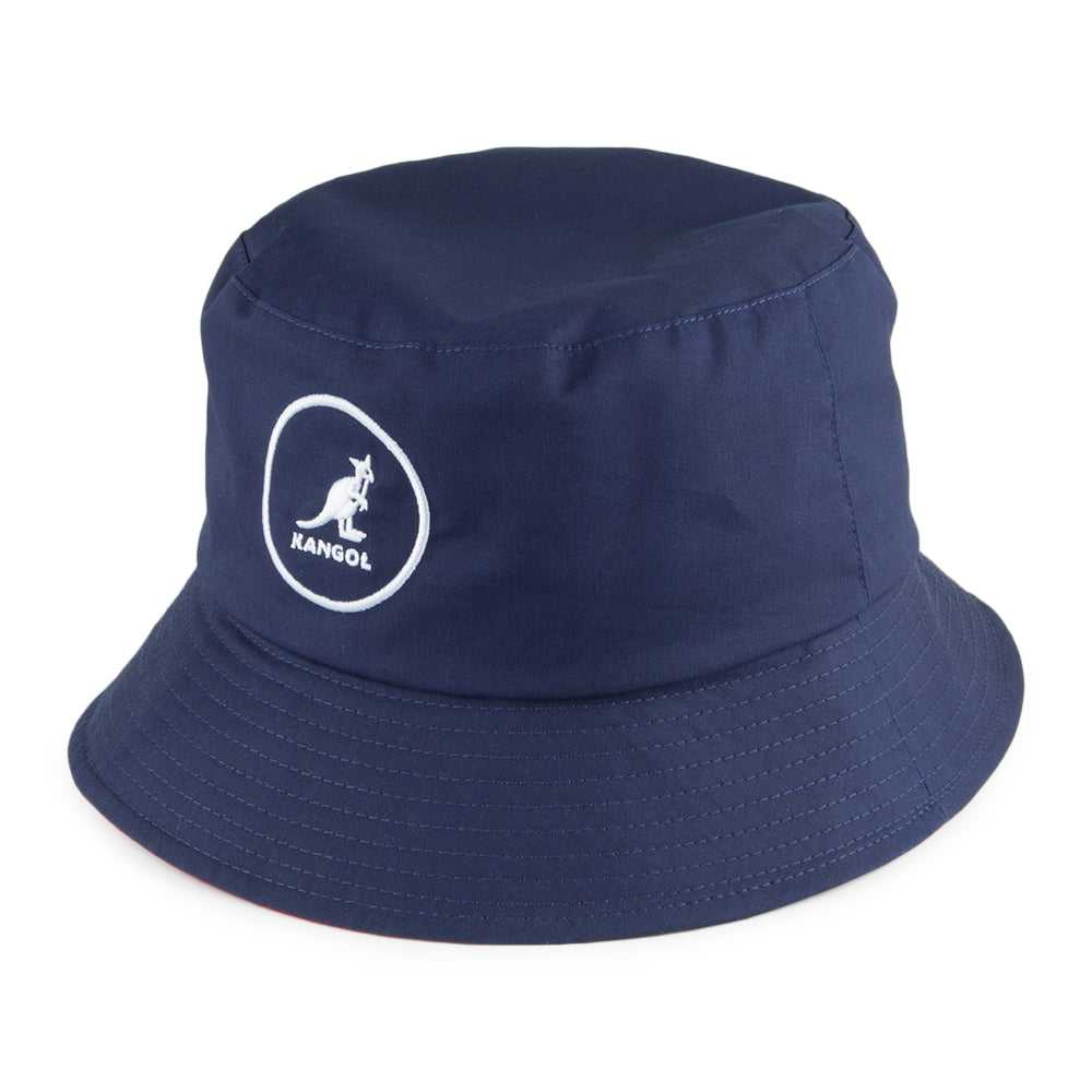 Sombrero de pescador resistente al agua de algodón de Kangol - Azul Marino