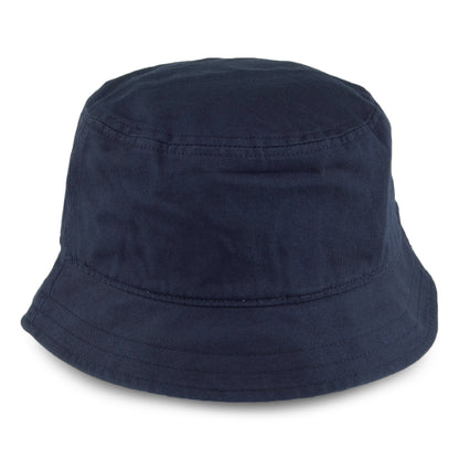 Sombrero de pescador de sarga de algodón de Lyle & Scott - Azul Marino