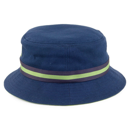 Sombrero de pescador Stripe Lahinch de Kangol - Azul Marino