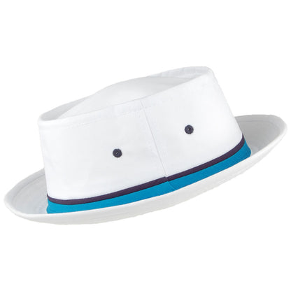 Sombrero de pescador pleagable de Dorfman-Pacific - Blanco