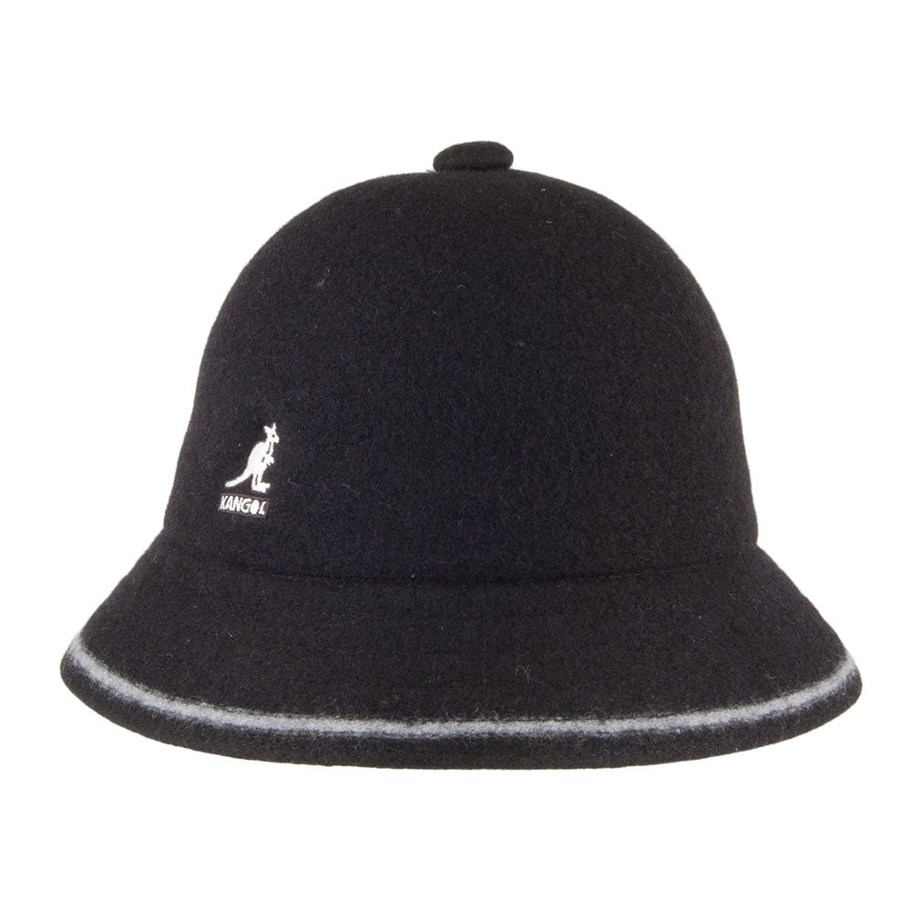 Sombrero de pescador Stripe Casual de Kangol - Negro
