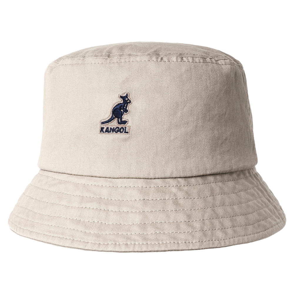 Sombrero de pescador de algodón de Kangol - Kaki