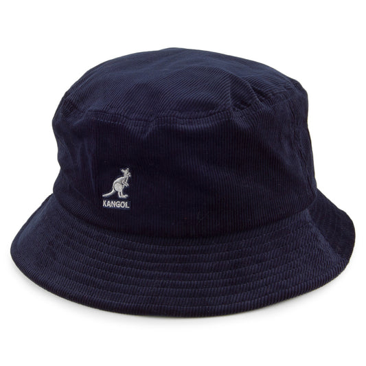 Sombrero de pescador de pana de Kangol - Azul Marino