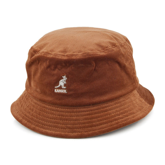 Sombrero de pescador de pana de Kangol - Marrón Claro