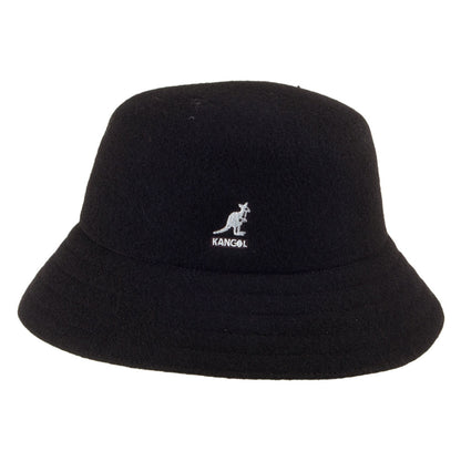 Sombrero de pescador Lahinch de lana de Kangol - Negro