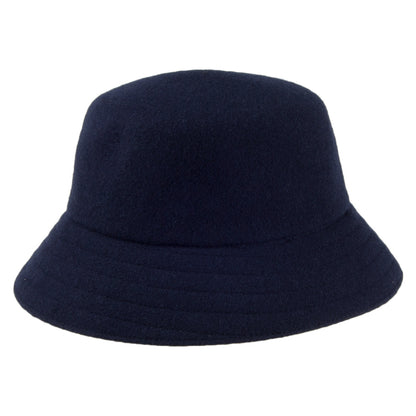 Sombrero de pescador Lahinch de lana de Kangol - Azul Marino
