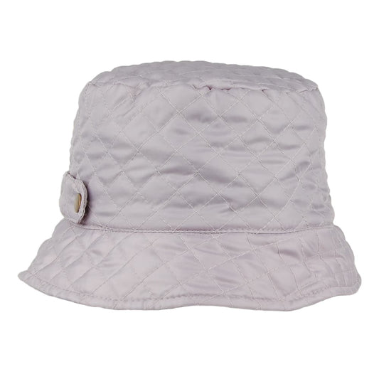 Sombrero de pescador mujeres Packable de acolchado de Scala - Gris