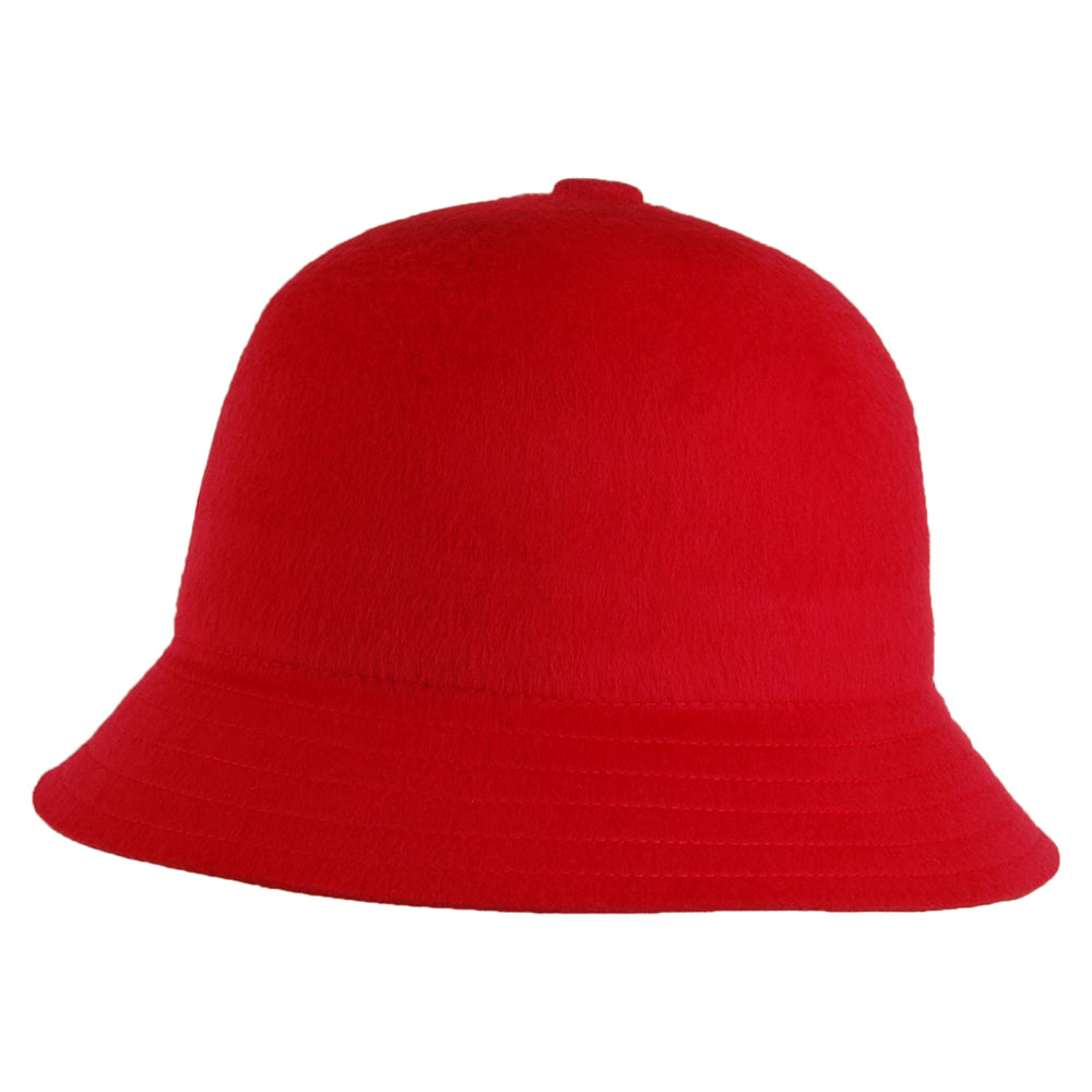 Sombrero de pescador Essex de lana de Brixton - Rojo