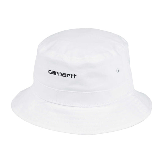 Sombrero de pescador Script de Carhartt WIP - Blanco