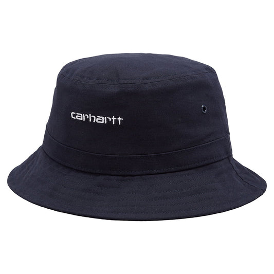 Sombrero de pescador Script de Carhartt WIP - Azul Oscuro