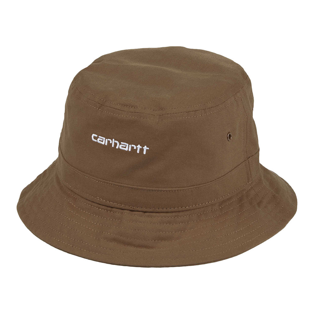 Sombrero de pescador Script de Carhartt WIP - Marrón