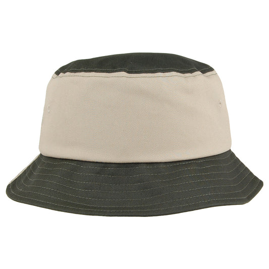 Sombrero de pescador Addison bicolor de Dickies - Verde Oliva-Verde