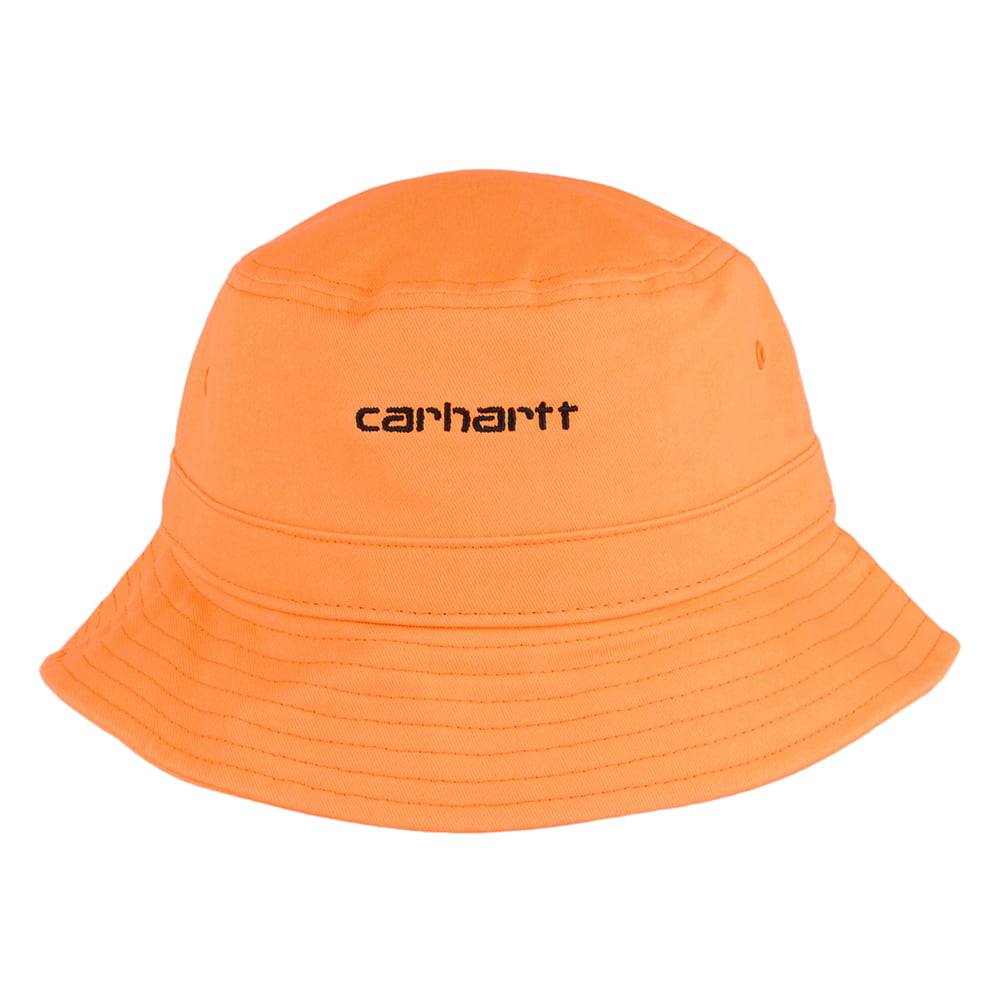 Sombrero de pescador Script de Carhartt WIP - Naranja Neón