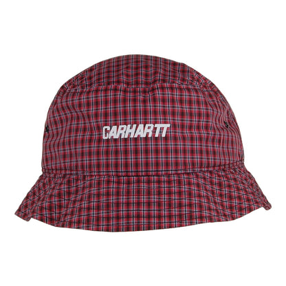 Sombrero de pescador Alistair de Carhartt WIP - Negro-Rojo