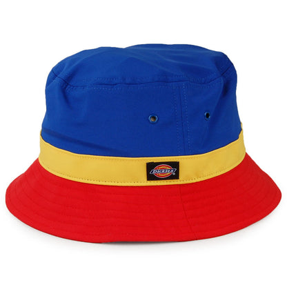 Sombrero de pescador Twin City de Dickies - Azul-Rojo