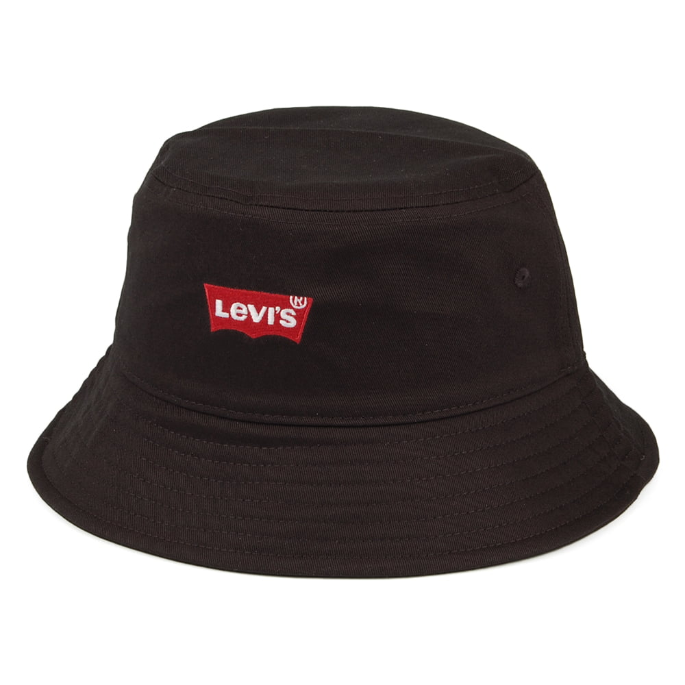 Sombrero de pescador Batwing de algodón de Levi's - Negro