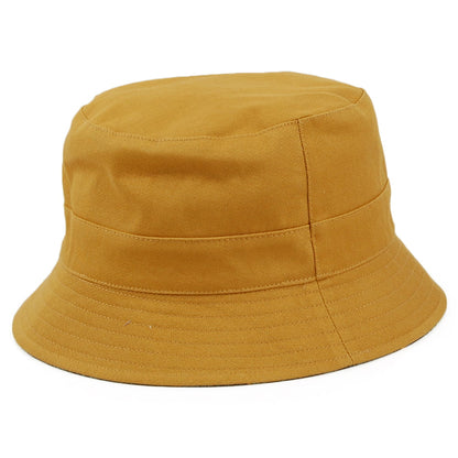 Sombrero de pescador reversible II de algodón de Failsworth - Mostaza