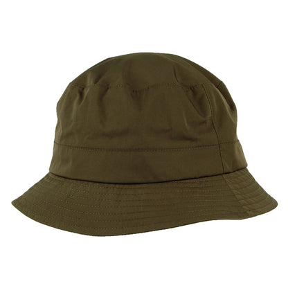 Sombrero de pescador Fisherman impermeable de Failsworth - Verde Oliva